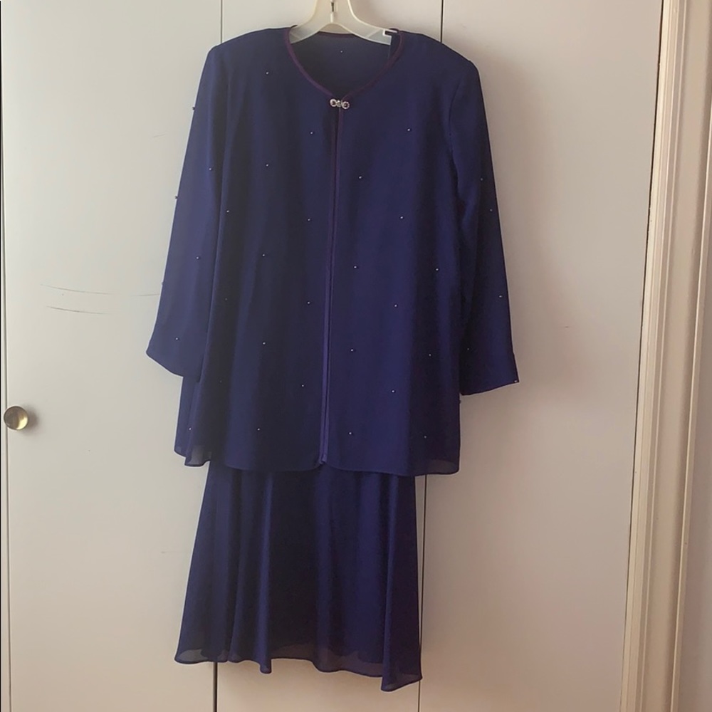 Two piece formal dress